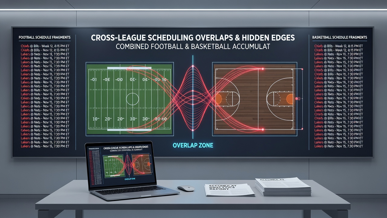 Data visualization of accumulator performance during cross-league overlaps