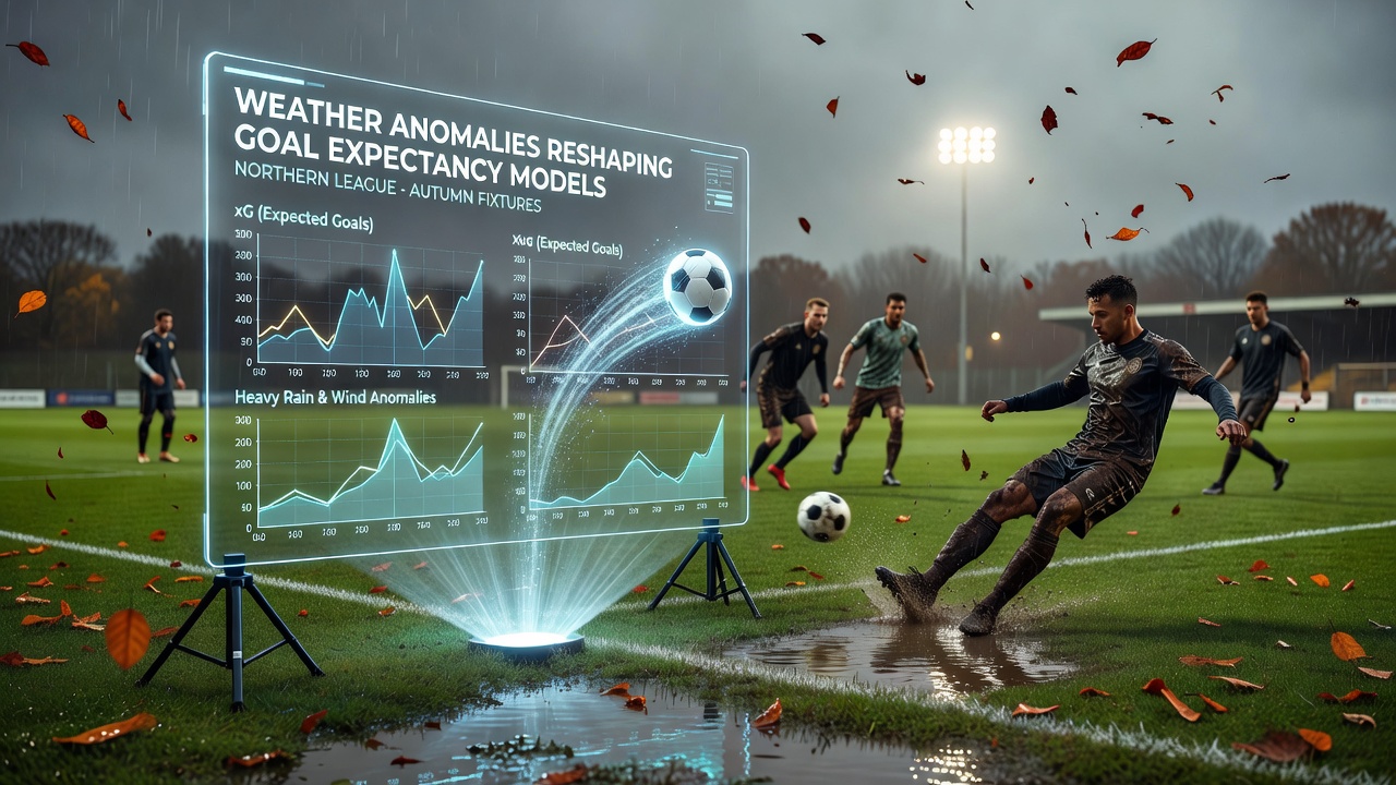 Impact of autumn weather on football goal scoring statistics